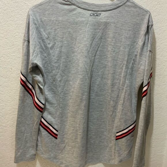 Lorna Jane Athleisure Striped Long Sleeve Top Lightweight Yoga Pilates Size XS - Picture 7 of 8